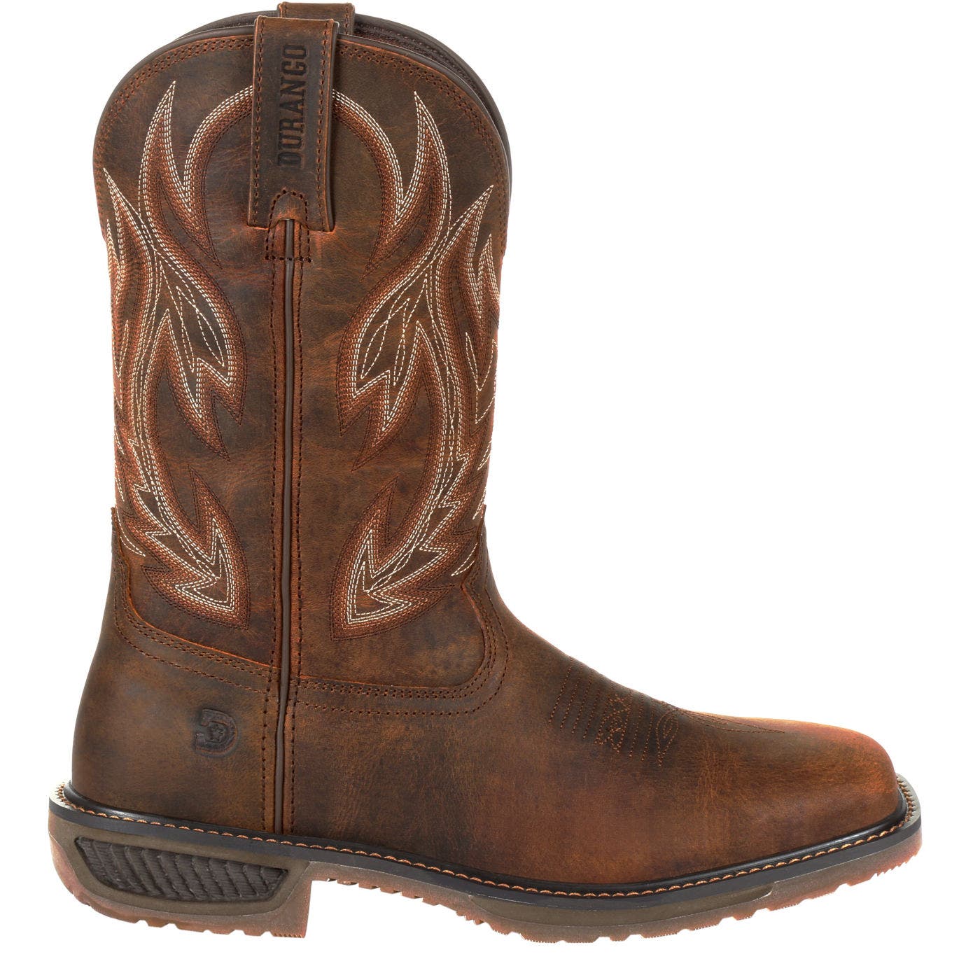 DURANGO Western Work Boot, Main, color, Prairie Brown