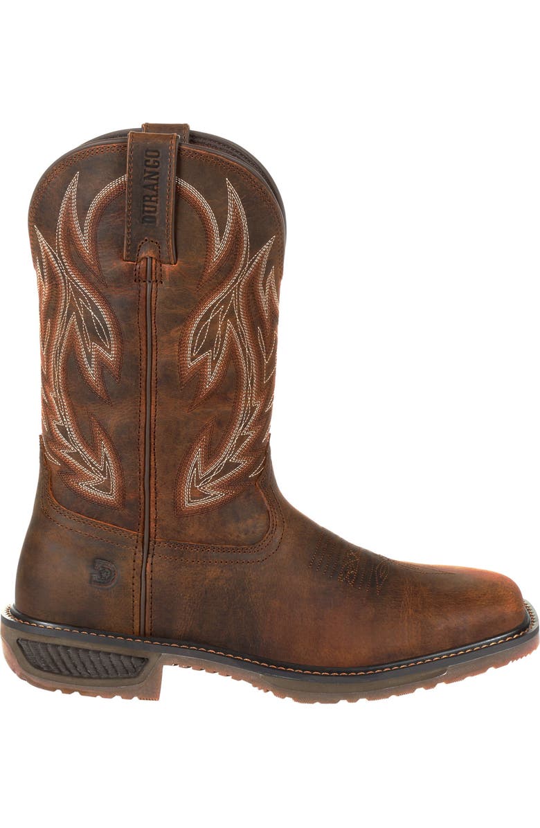 DURANGO Western Work Boot, Main, color, Prairie Brown