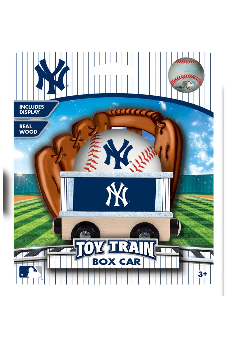 New York Yankees Toy Train Box Car, Alternate, color, Multicolor