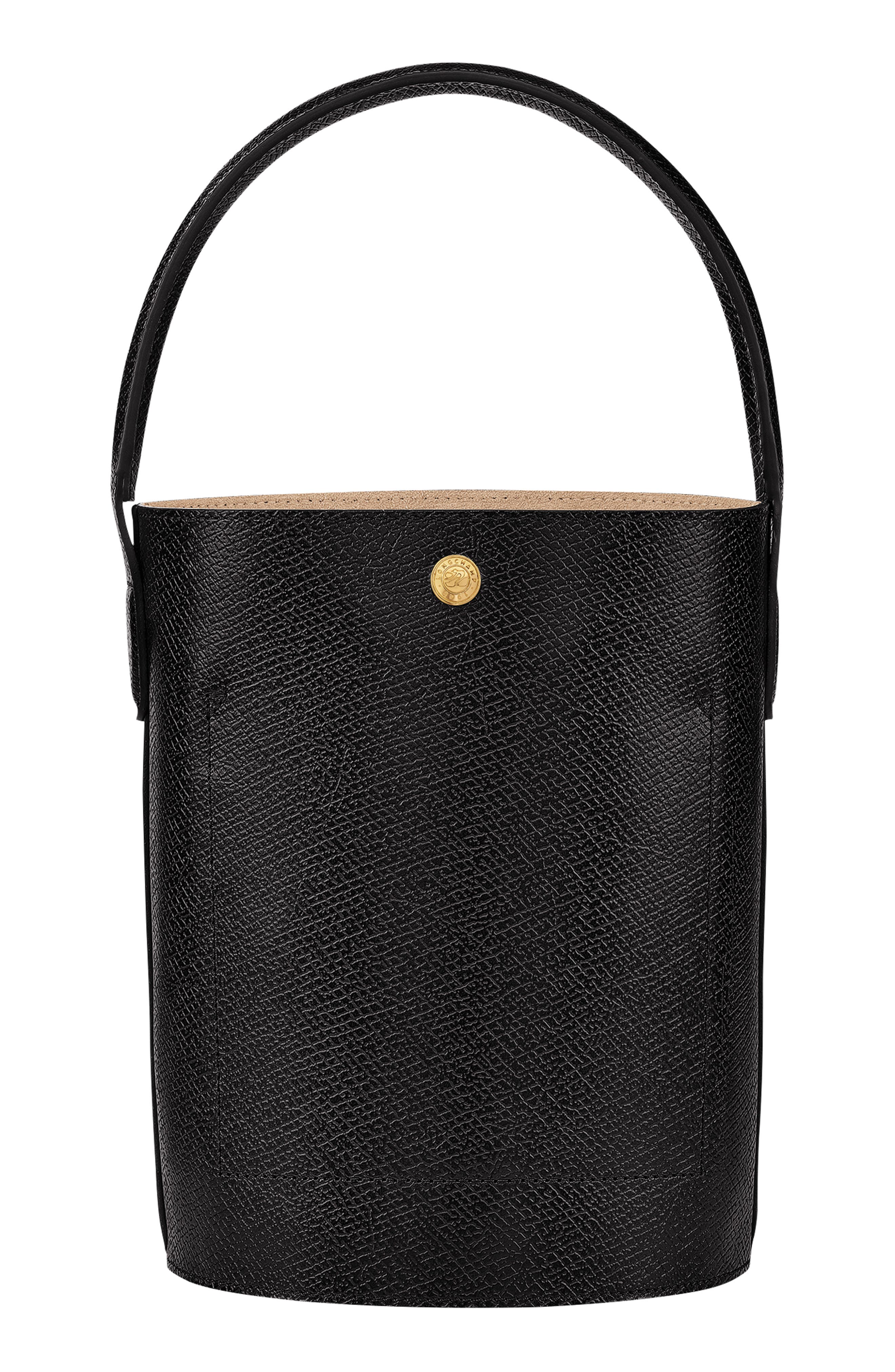 Longchamp Épure Leather Bucket Bag, Alternate, color, 