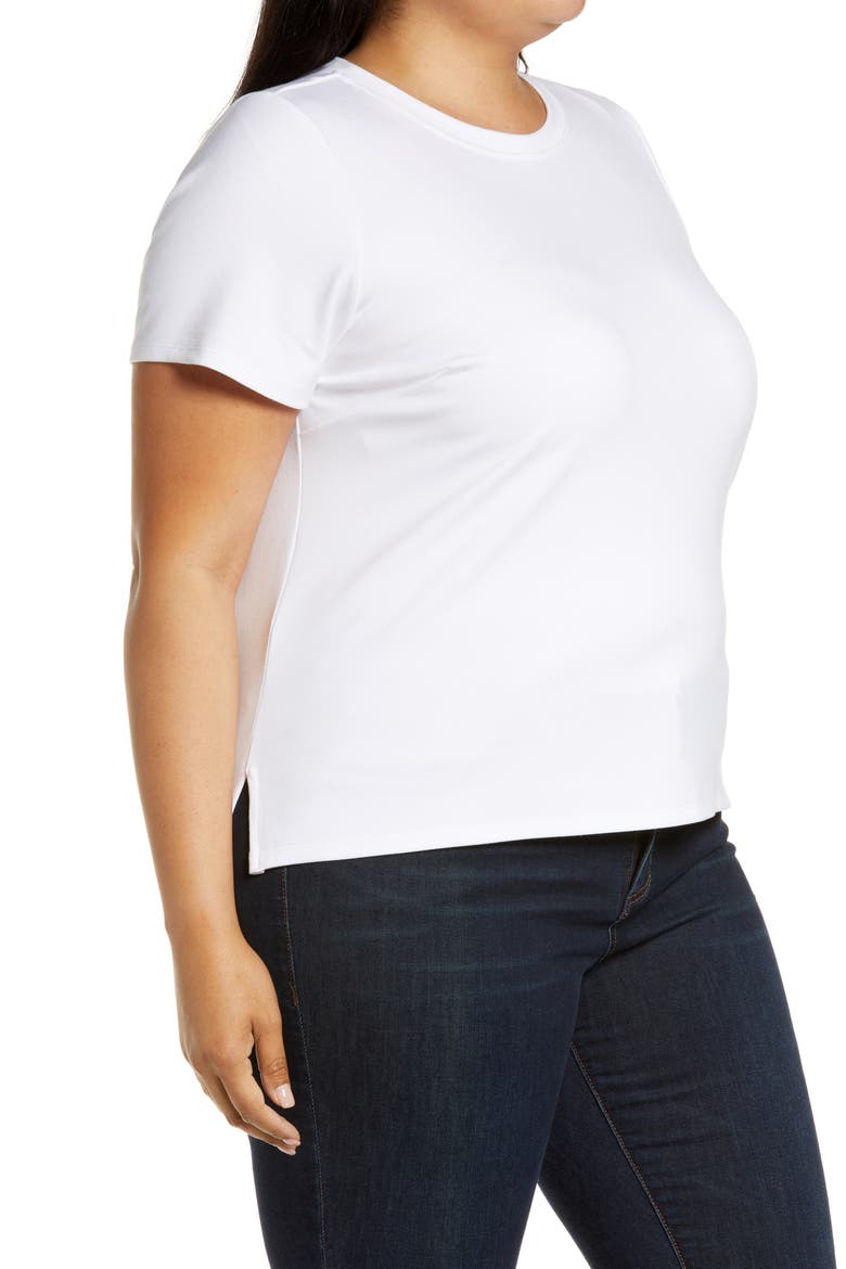 Crewneck T-Shirt, Alternate, color, ULTRA WHITE