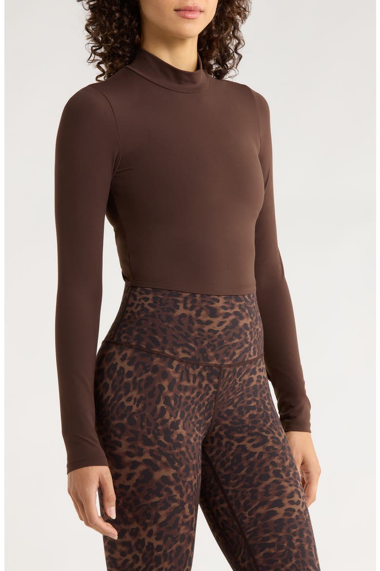 Cloud Open Back Crop Top, Alternate, color, JAVA