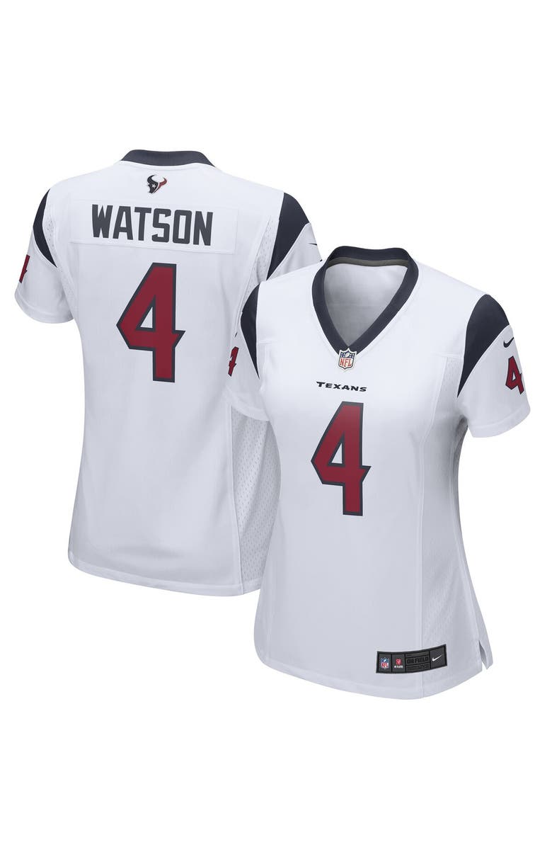 Nike Deshaun Watson Houston Texans Nike Women's Player Game Jersey - White, Main, color, 