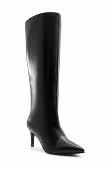 Rhodde Pointed Toe Knee High Boot
