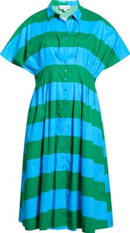 SUGARLIPS Wilderra Stripe Shirtdress
