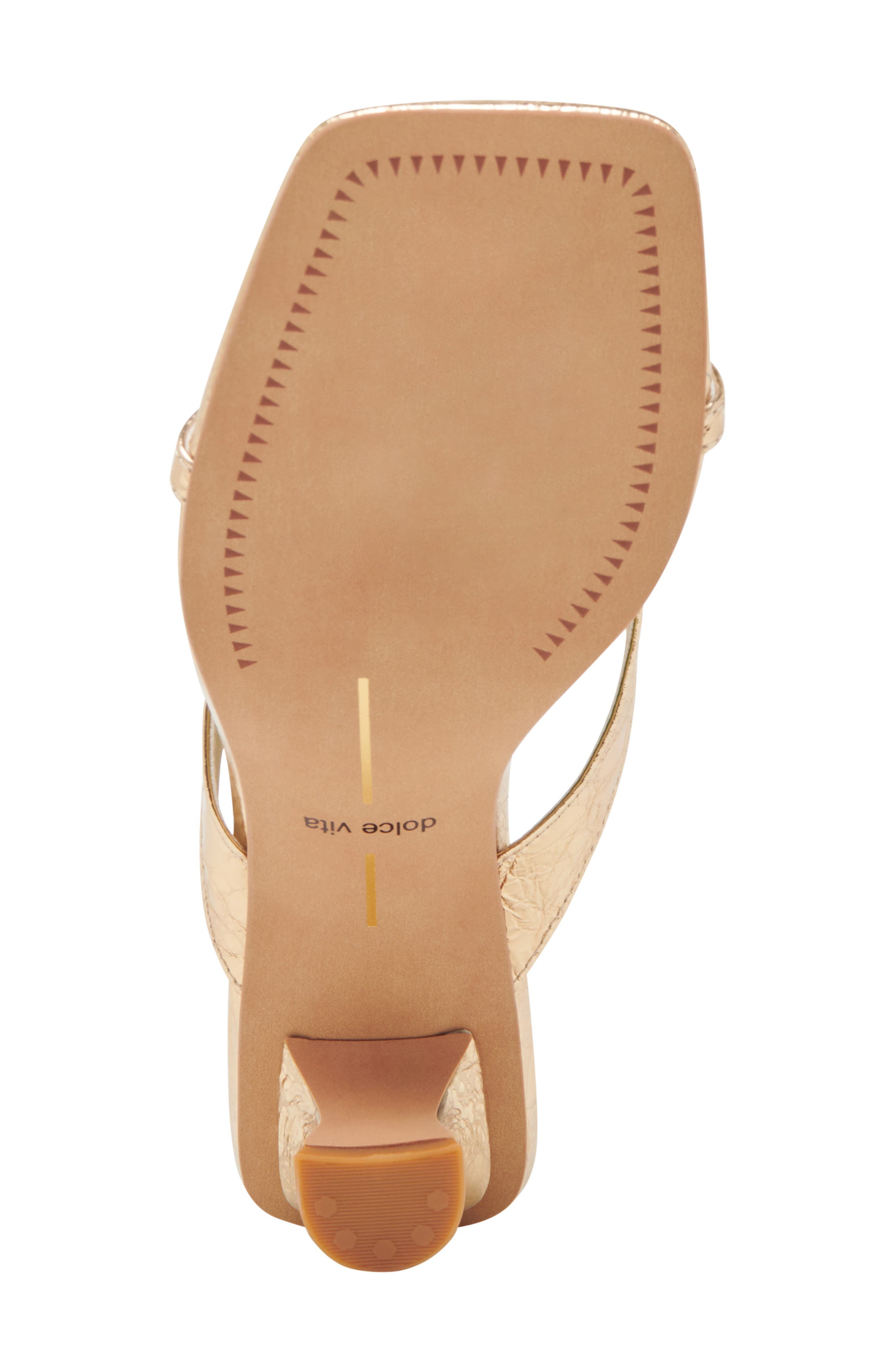 Женские сандалии Dolce Vita Brevel Kitten Heel Flip Flop — фото 6