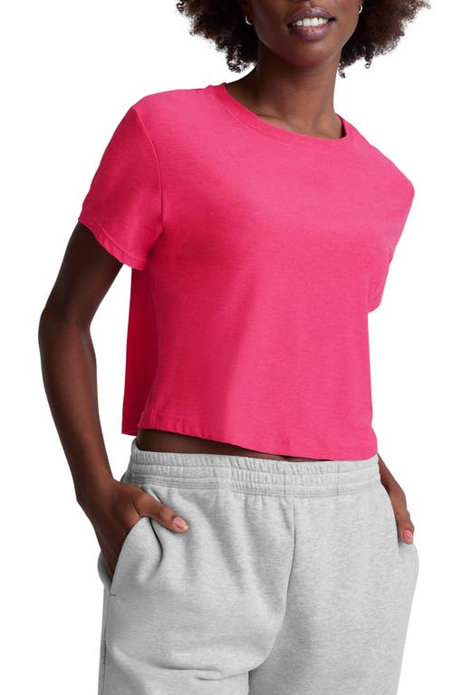 BEYOND YOGA BEYOND YOGA FEATHERWEIGHT SUPREME CROP T-SHIRT