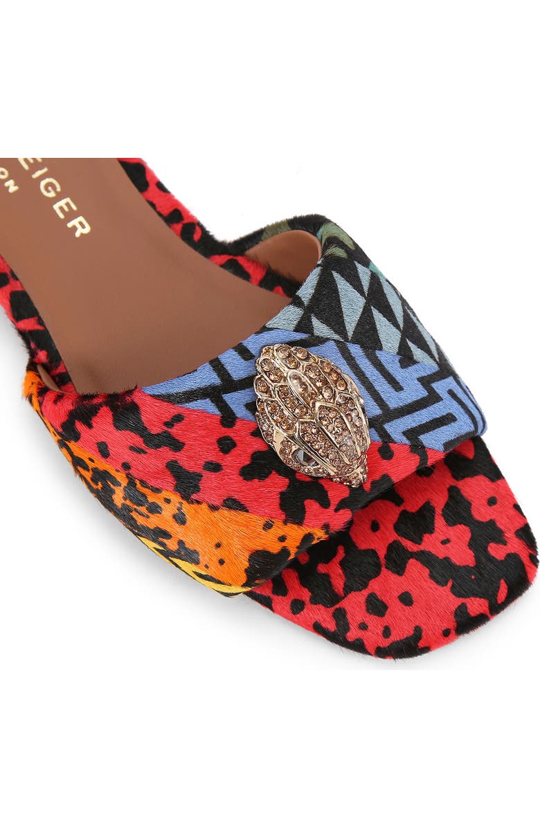 Kurt Geiger London Kensington Genuine Calf Hair Slide Sandal, Alternate, color,