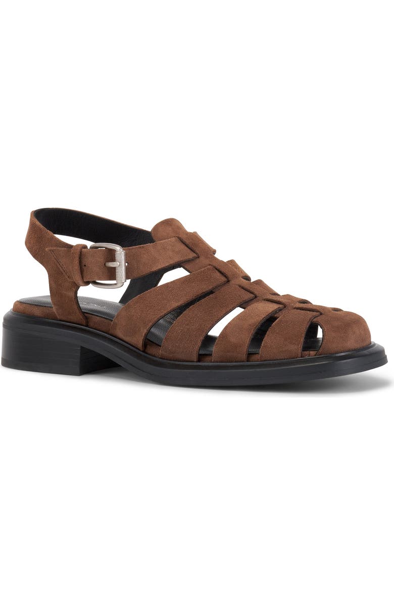 Vagabond Shoemakers Ellis Fisherman Sandal, Main, color, Cocoa Brown