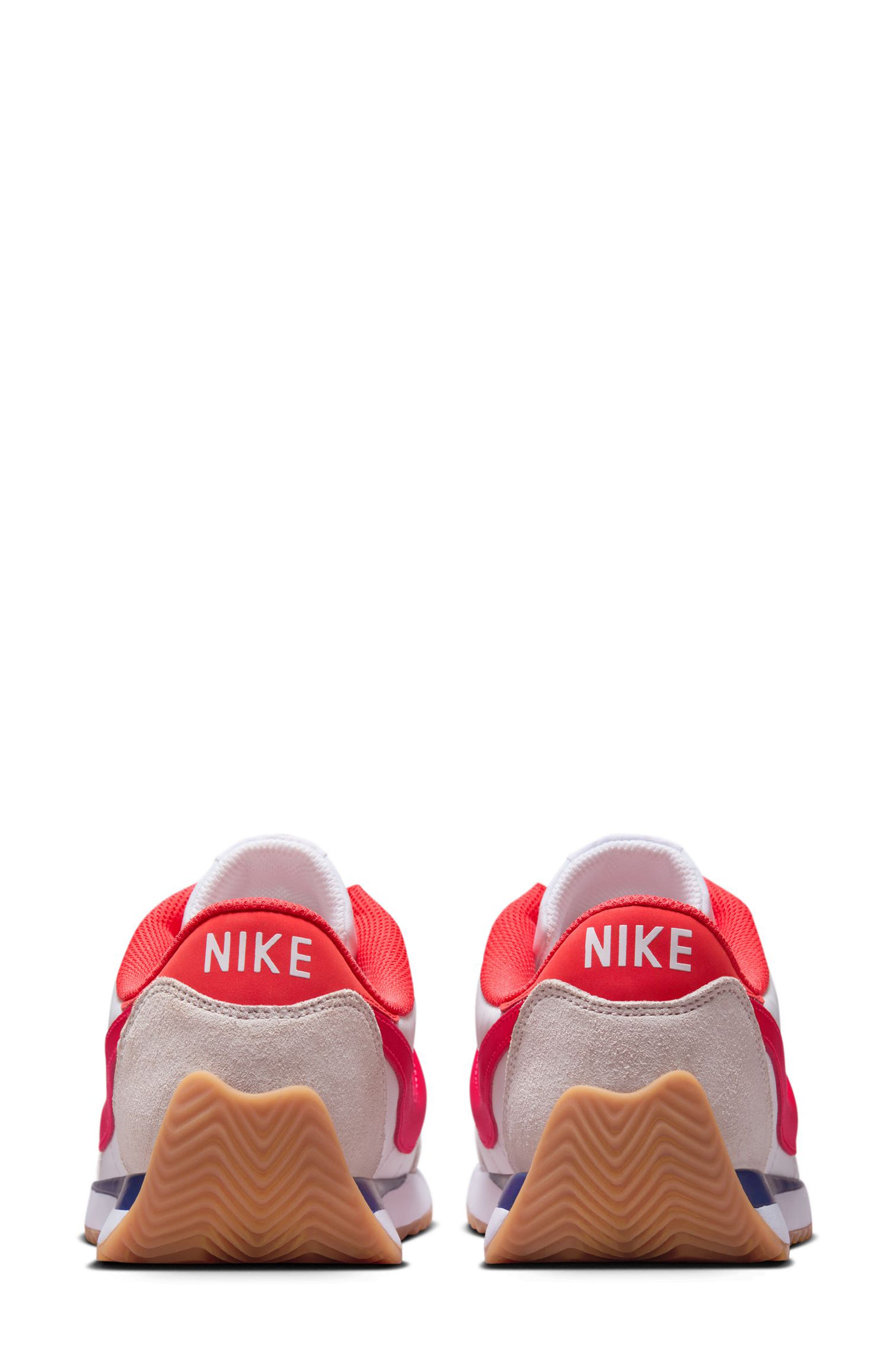 Nike Pacific Low Top Sneaker, Alternate, color, White/Light Cream/ Red