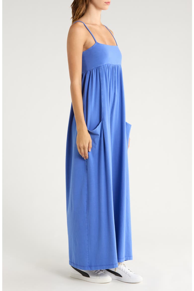 FP Movement Hot Shot Strappy Stretch Cotton Jumpsuit, Alternate, color, PULSE