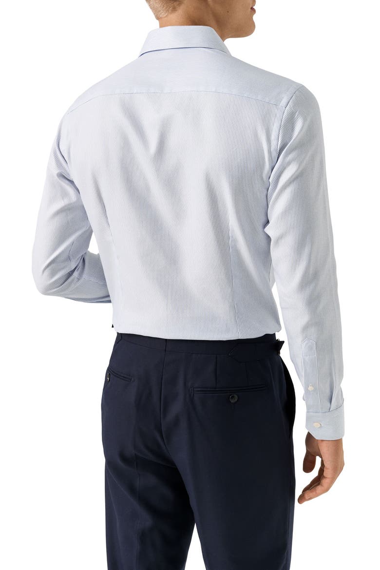 Contemporary Fit Semi Solid Dress Shirt, Alternate, color, LIGHT BLUE