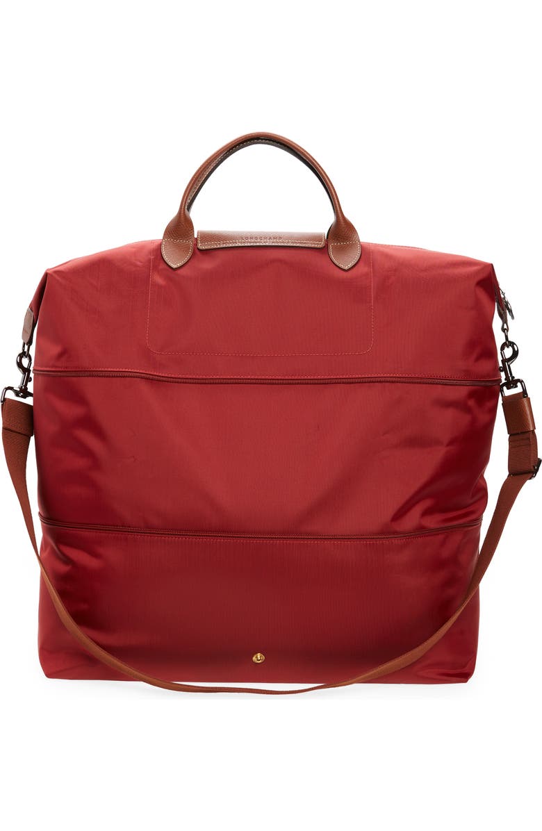 Longchamp 21-Inch Expandable Travel Bag, Alternate, color, Red