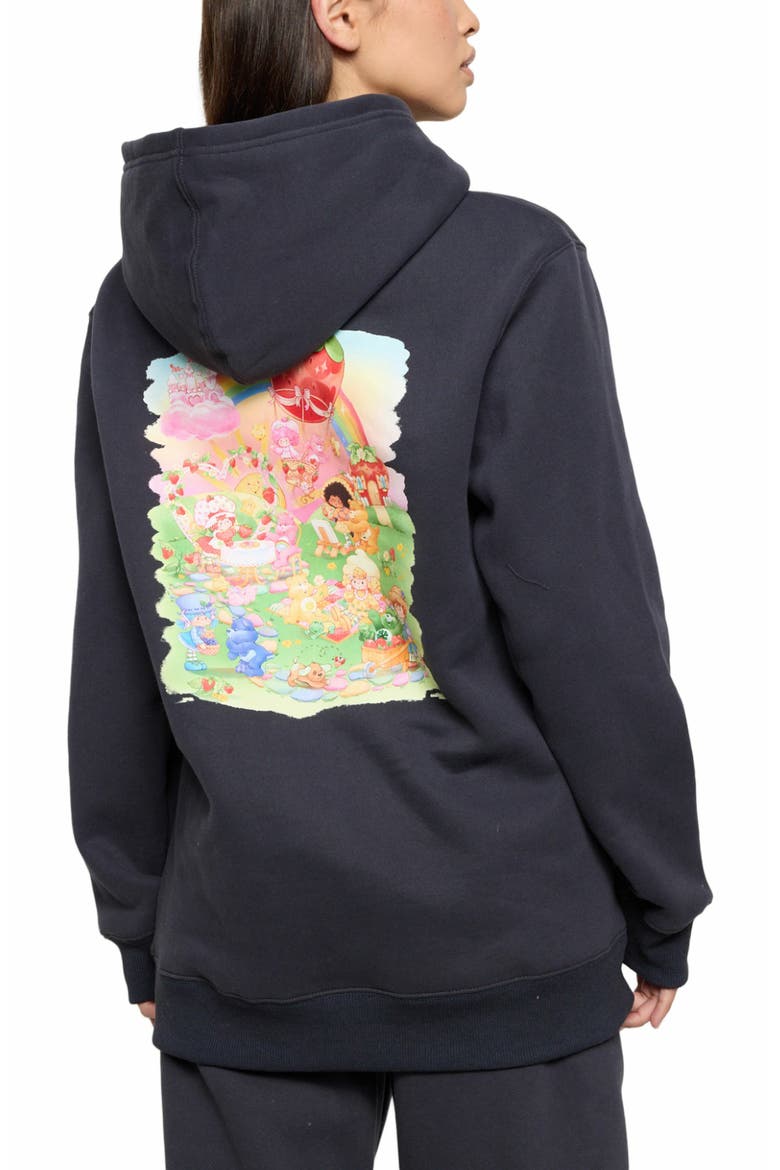 Life Is Sweet Hoodie, Alternate, color, BLACK
