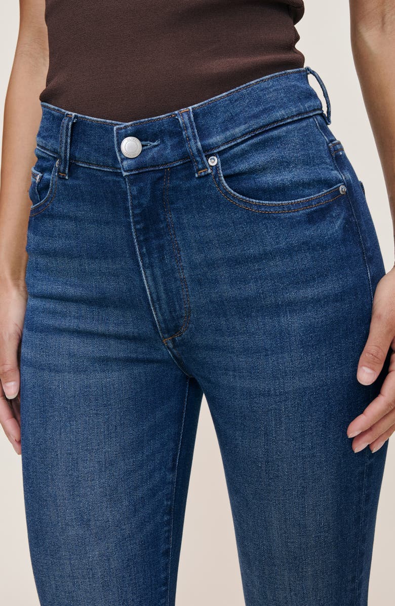 DL1961 Bridget Instasculpt High Waist Ankle Bootcut Jeans, Alternate, color, Raindrop