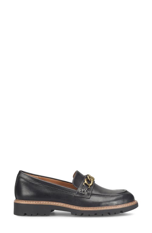 Comfortiva Linz Lug Sole Loafer In Black