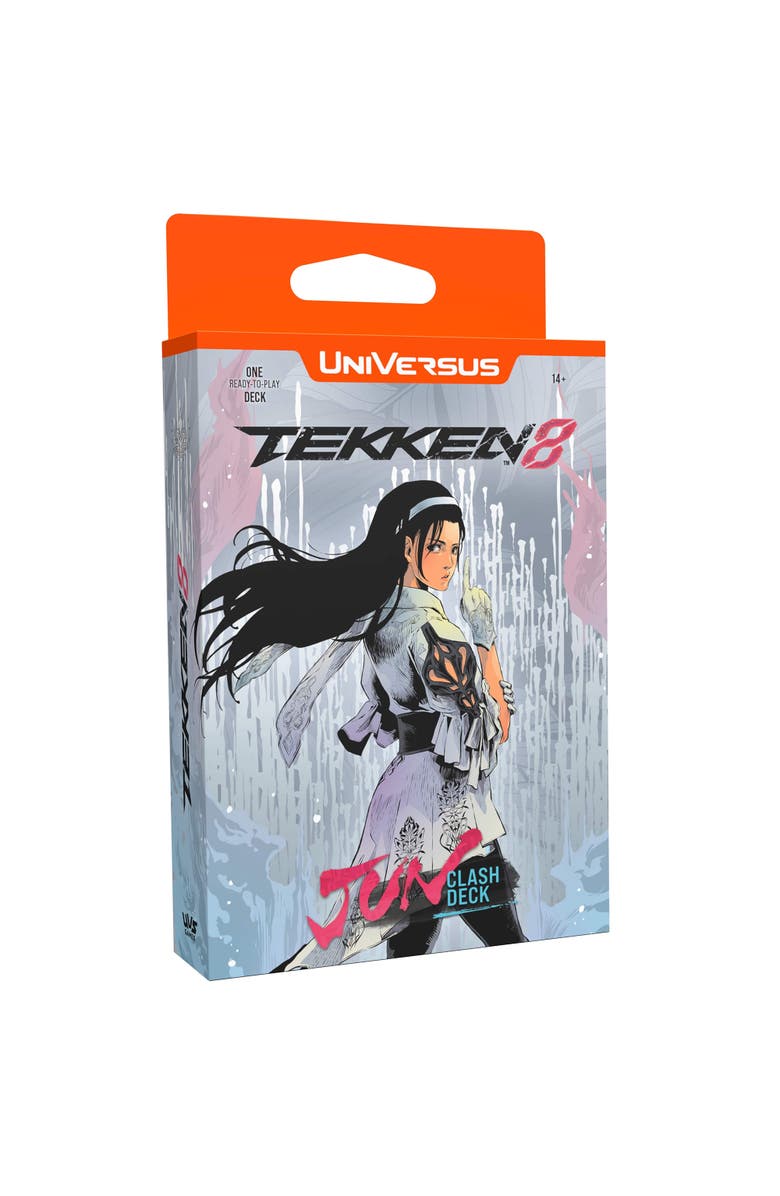 UniVersus Tekken 8 Clash Deck Jun, 63 Pieces, All Ages, Alternate, color, Multicolored