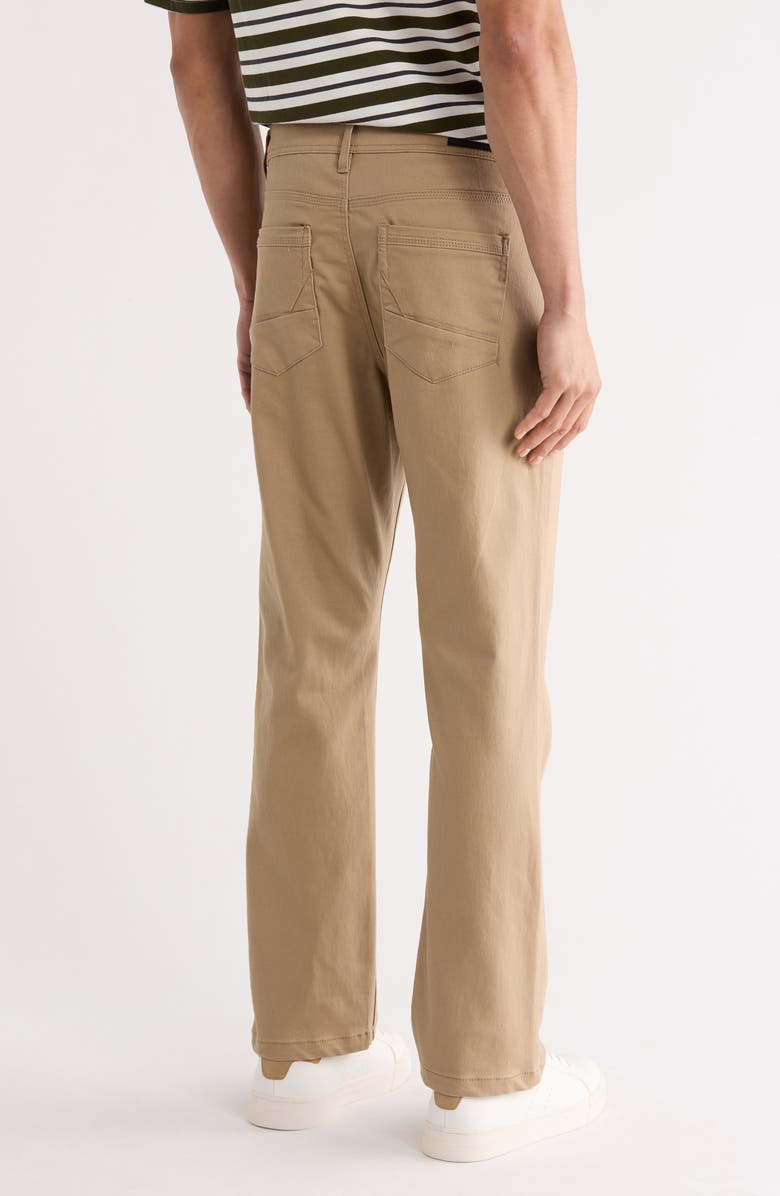 T.R. PREMIUM Satin Twill Chino Pants, Alternate, color, Khaki