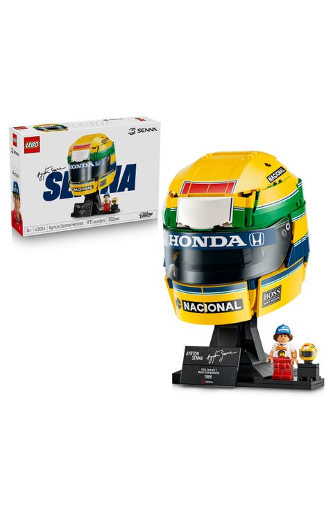 Kids' Ayrton Senna Helmet Building Kit 43024