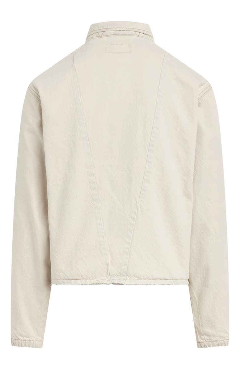 Hudson Jeans Crop Denim Coach's Jacket, Alternate, color, 