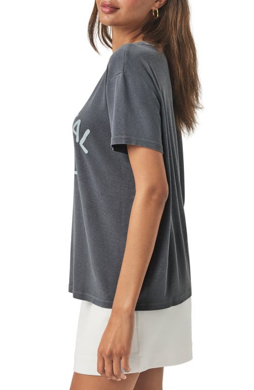 Splendid Coastal Cool Cotton Blend Graphic T-shirt