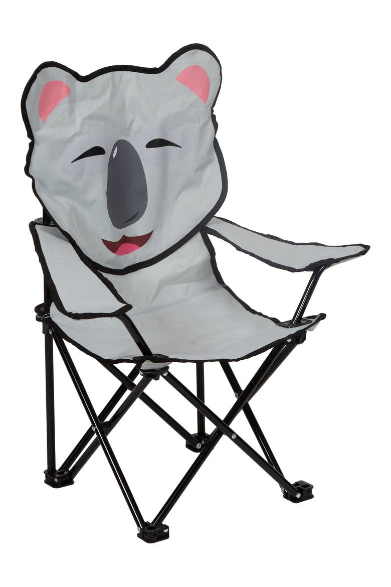 Kids' Kora the Koala Folding Chair, Alternate, color, GREY