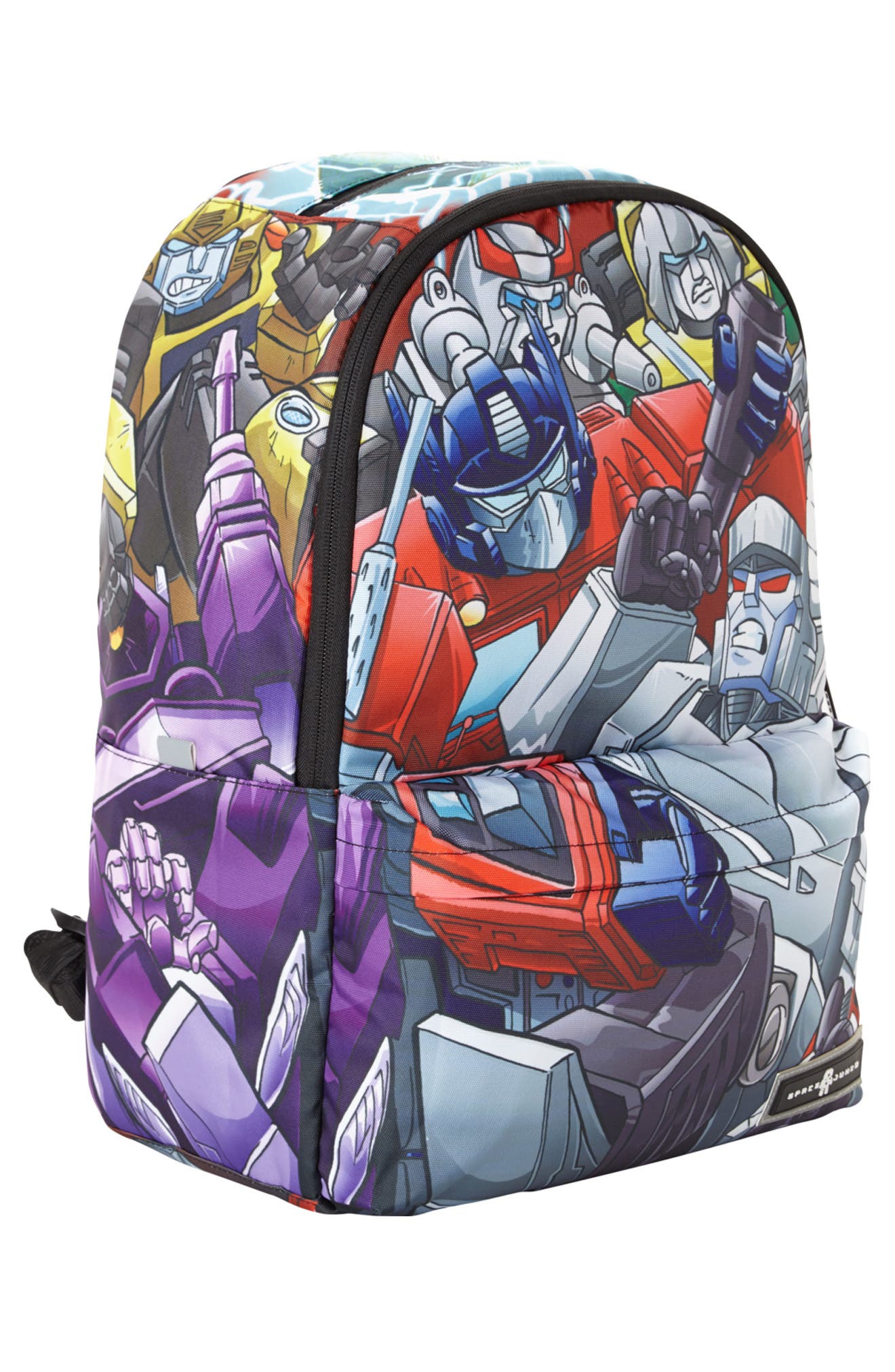 Space Junk Kids' Retro Graphic Twill Backpack, Alternate, color, 