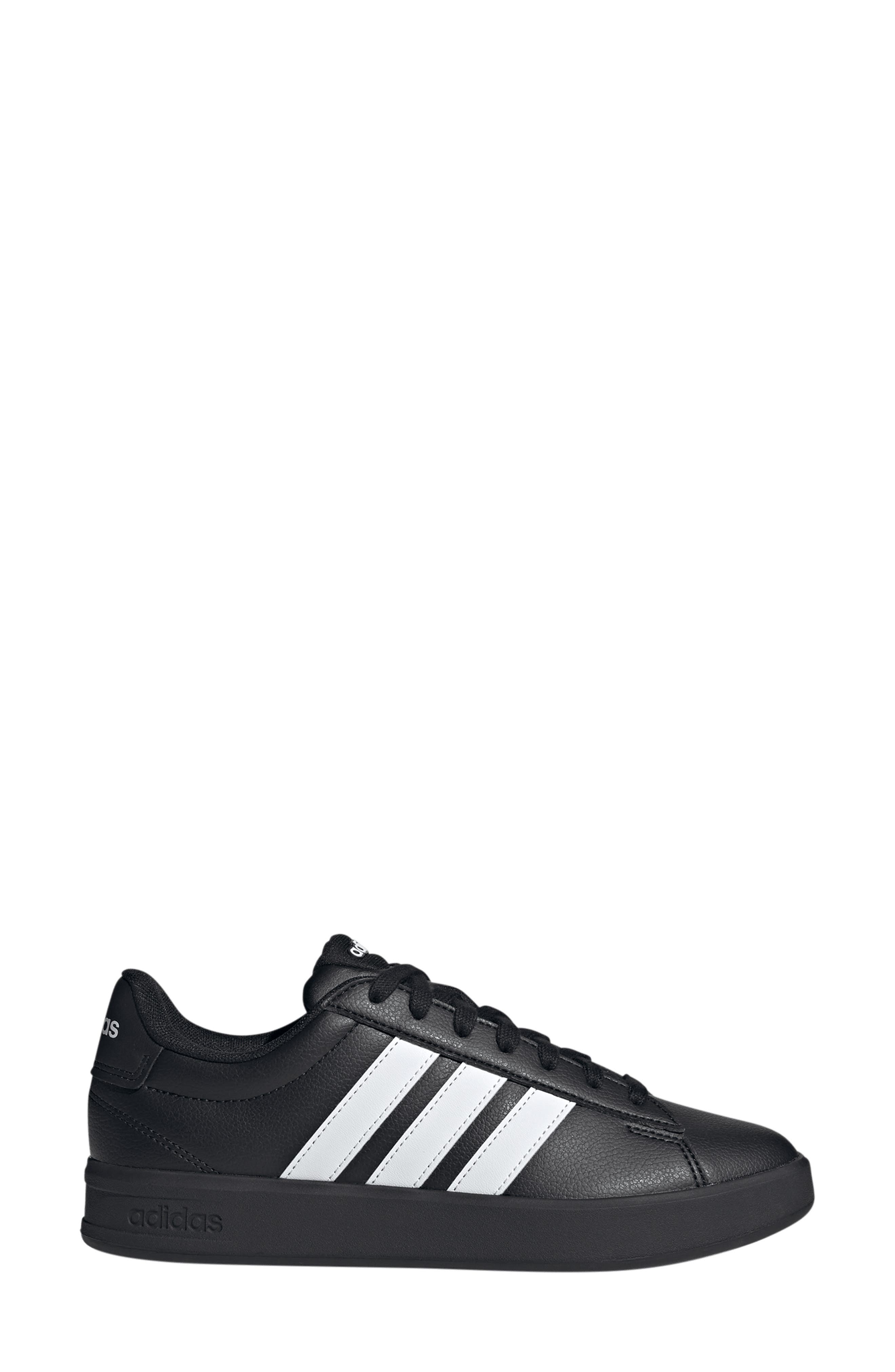 adidas Grand Court 3.0 Sneaker, Alternate, color, Core Black/ White/ White