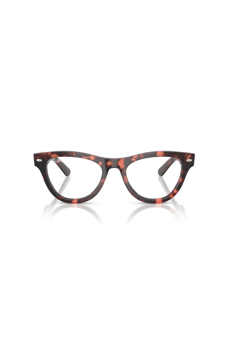 52mm Cat Eye optical glasses, Alternate, color, Tortoise