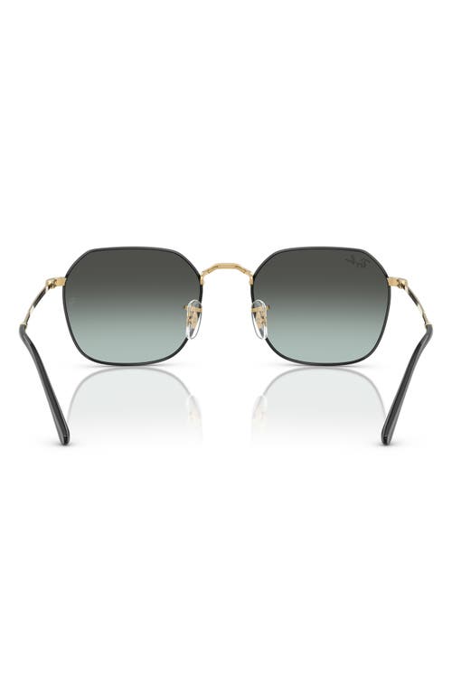 Ray Ban Jim Sunglasses Arista Frame Blue Lenses 55-20 In Black Blue