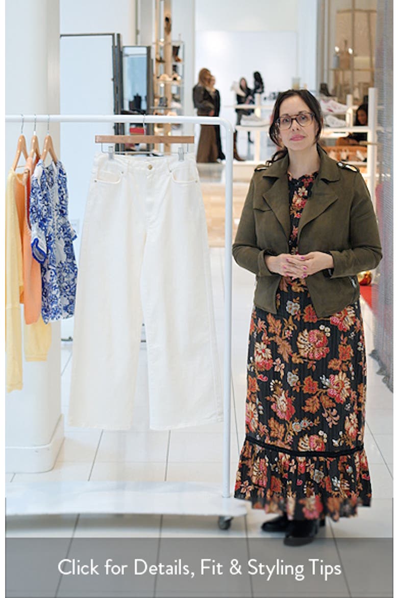 Anessa High Waist Ankle Wide Leg Jeans video