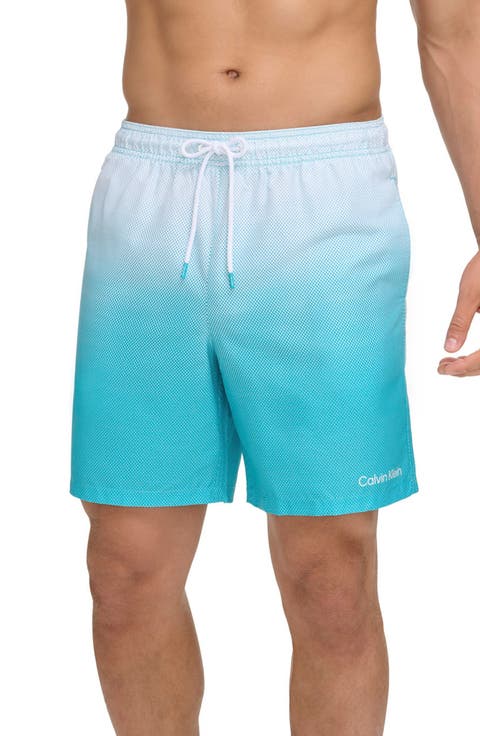 Core Volley Gradient Dot Swim Trunks
