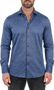 Maceoo Einstein Contemporary Fit Button-Up Shirt