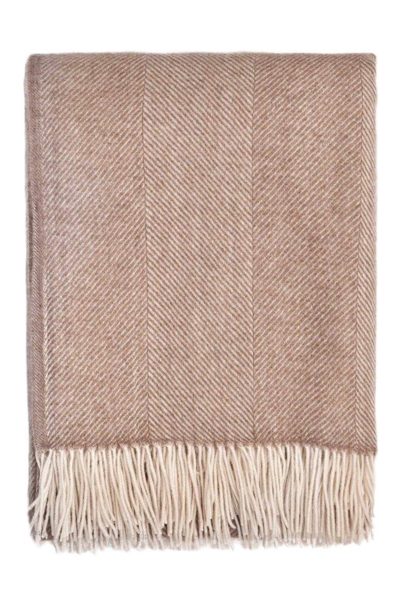 Cashmere Super Soft Throw, Alternate, color, taupe