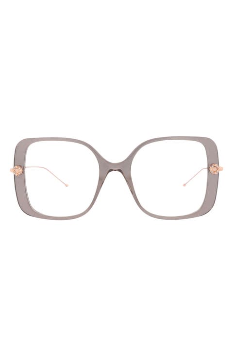 Novelty 51mm Square Optical Glasses