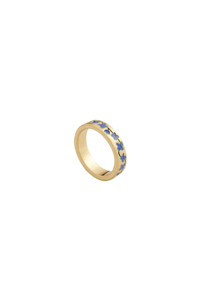 Forget Me Not Ring, Main, color, Gold
