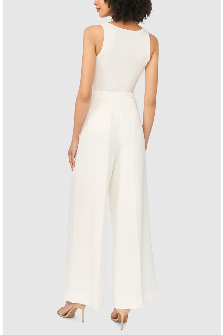 Wide Leg Suit Pants, Alternate, color, EGRET