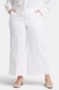 NYDJ Mona High Waist Ankle Wide Leg Trouser Jeans
