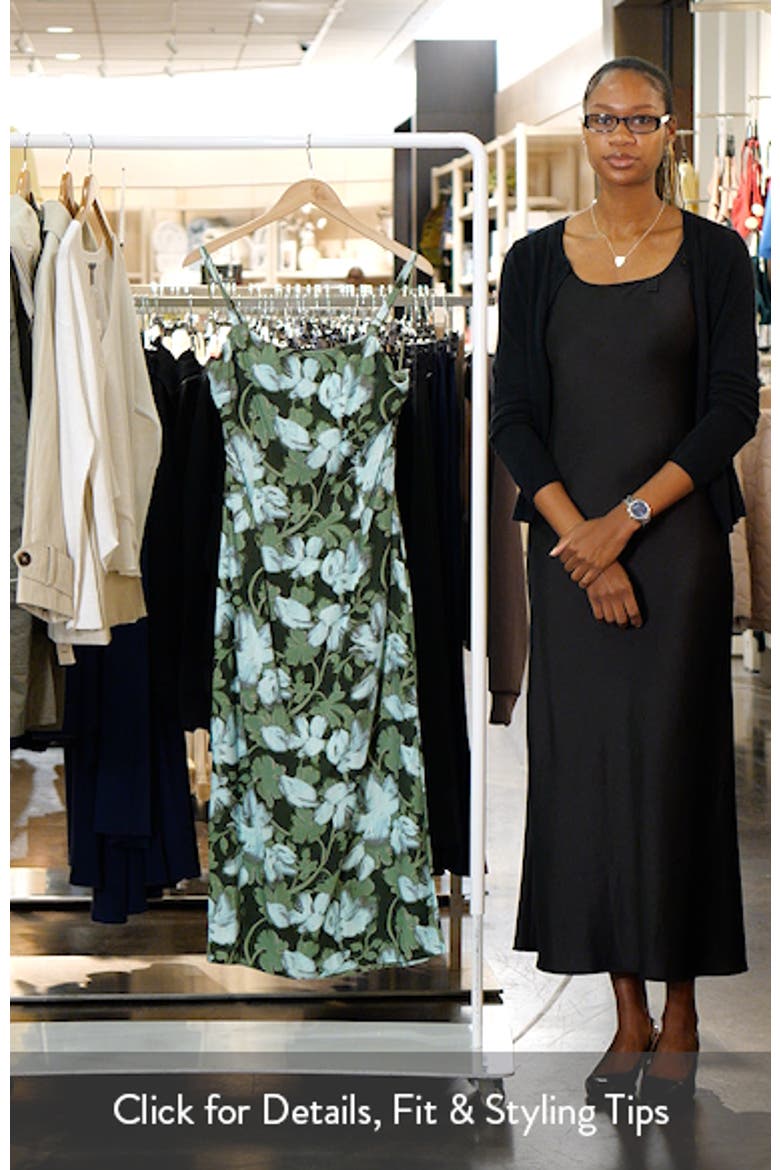 Petal Grove Back Cutout Dress video