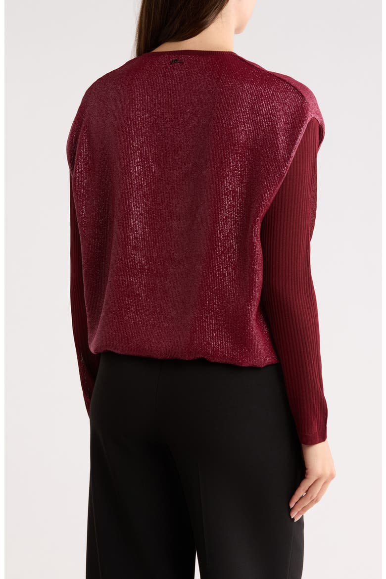 Sweater, Alternate, color, RED LACQUER
