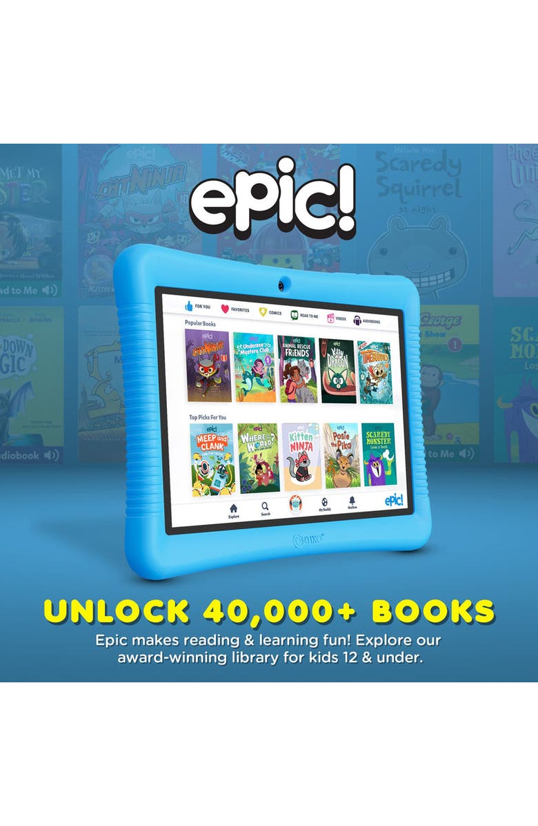 CONTIXO 10" Android Kids Tablet Featuring Disney E-Books, Alternate, color, Green
