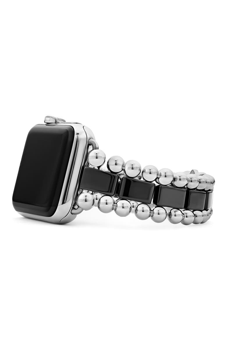 Smart Caviar Apple Watch® Watchband & Bracelet Set, Alternate, color, SILVER