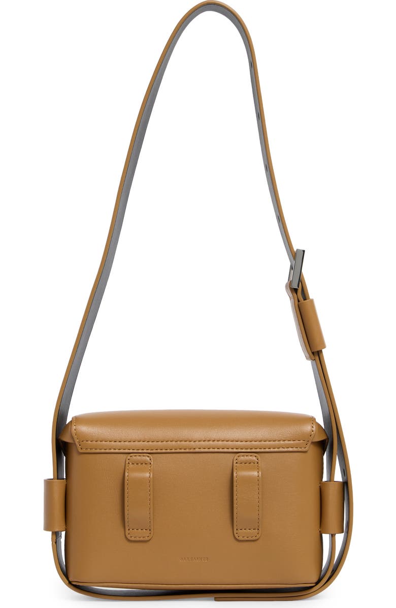 AllSaints Frankie Leather Crossbody Bag, Alternate, color,