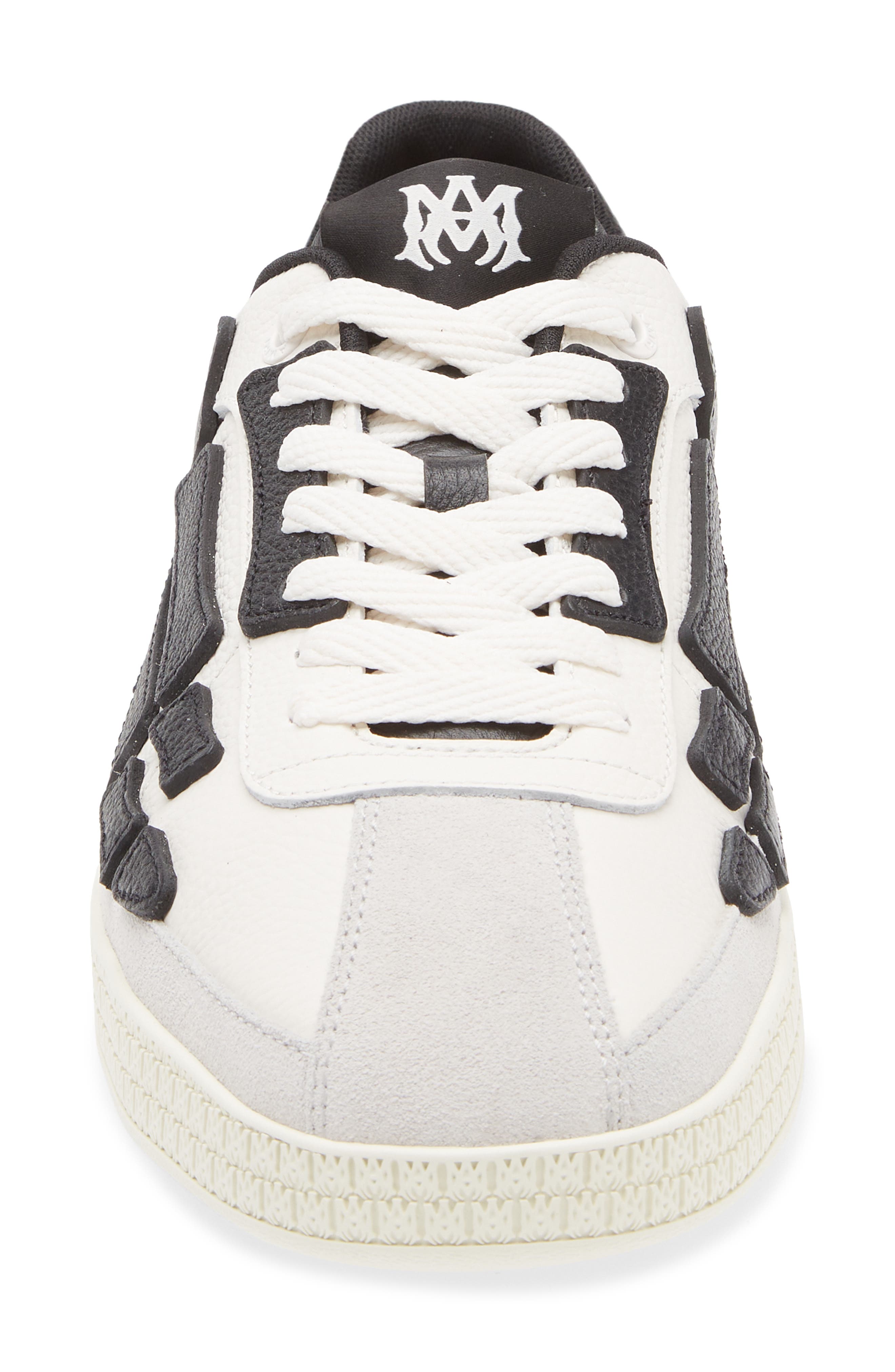 AMIRI Pacific Bones Low Top Sneaker, Alternate, color, Black