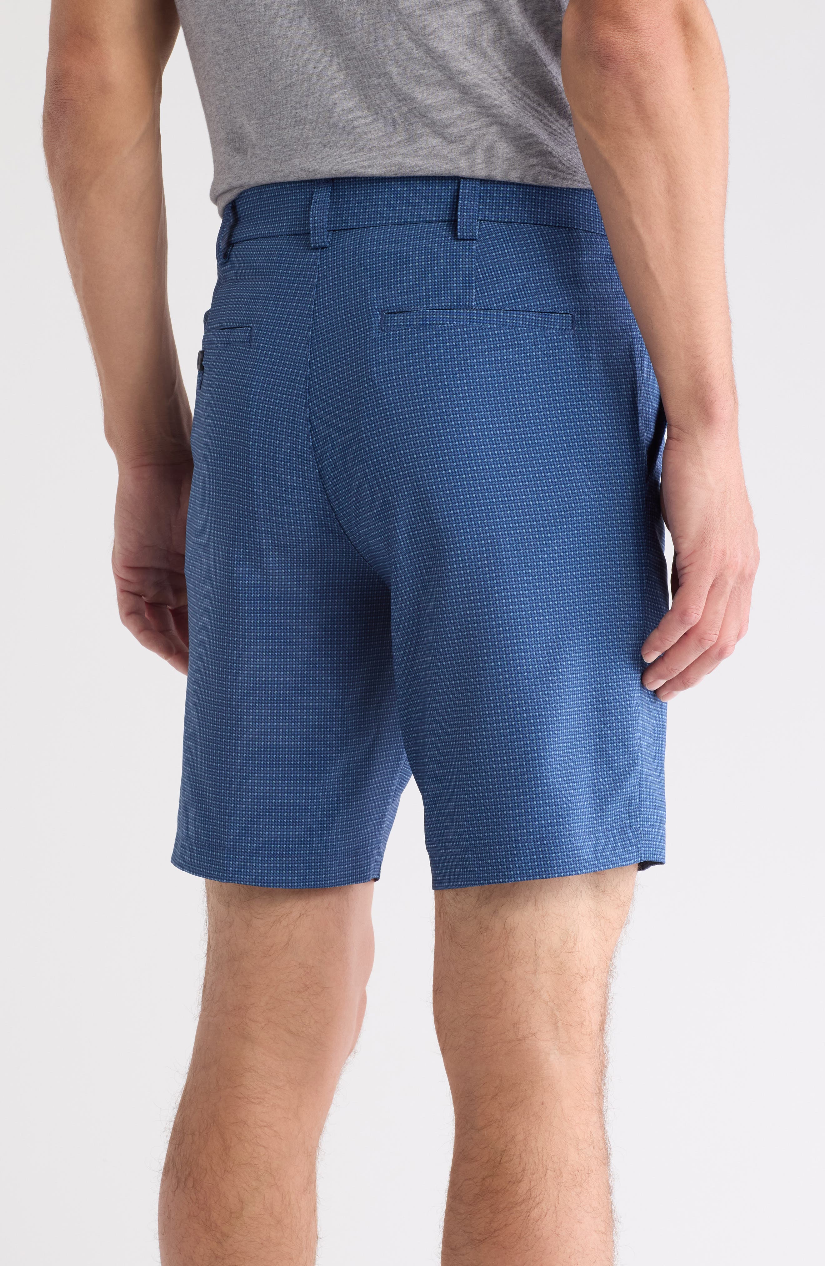 Geometric Print Golf Shorts - image 4