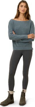 Pact Luxe Knit Boatneck Sweater