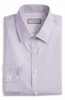 Regular Fit Micro Check Dress Shirt