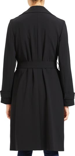 Theory Oaklane Admiral Crepe Trench Coat | Nordstromrack