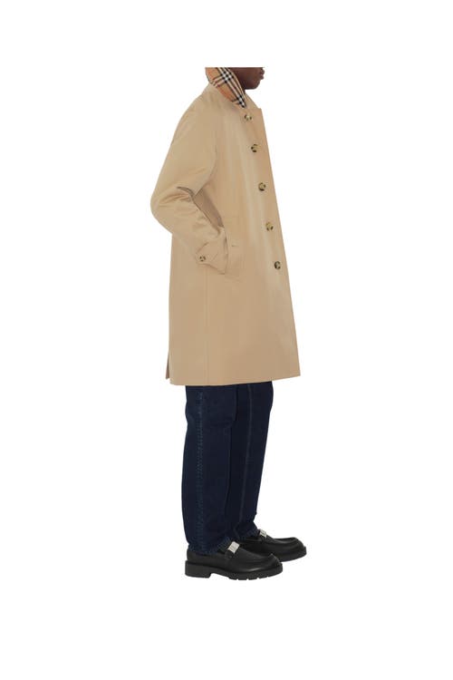 Burberry Mid-length Paddington Heritage Car Coat In Brown