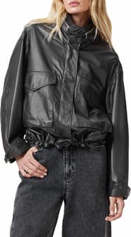 AllSaints Clay Leather Jacket